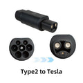 1 Type 2 To Tesla NACS EV adapter ( ევროპულიდან TESLA-ზე  🇪🇺→🇺🇸 )