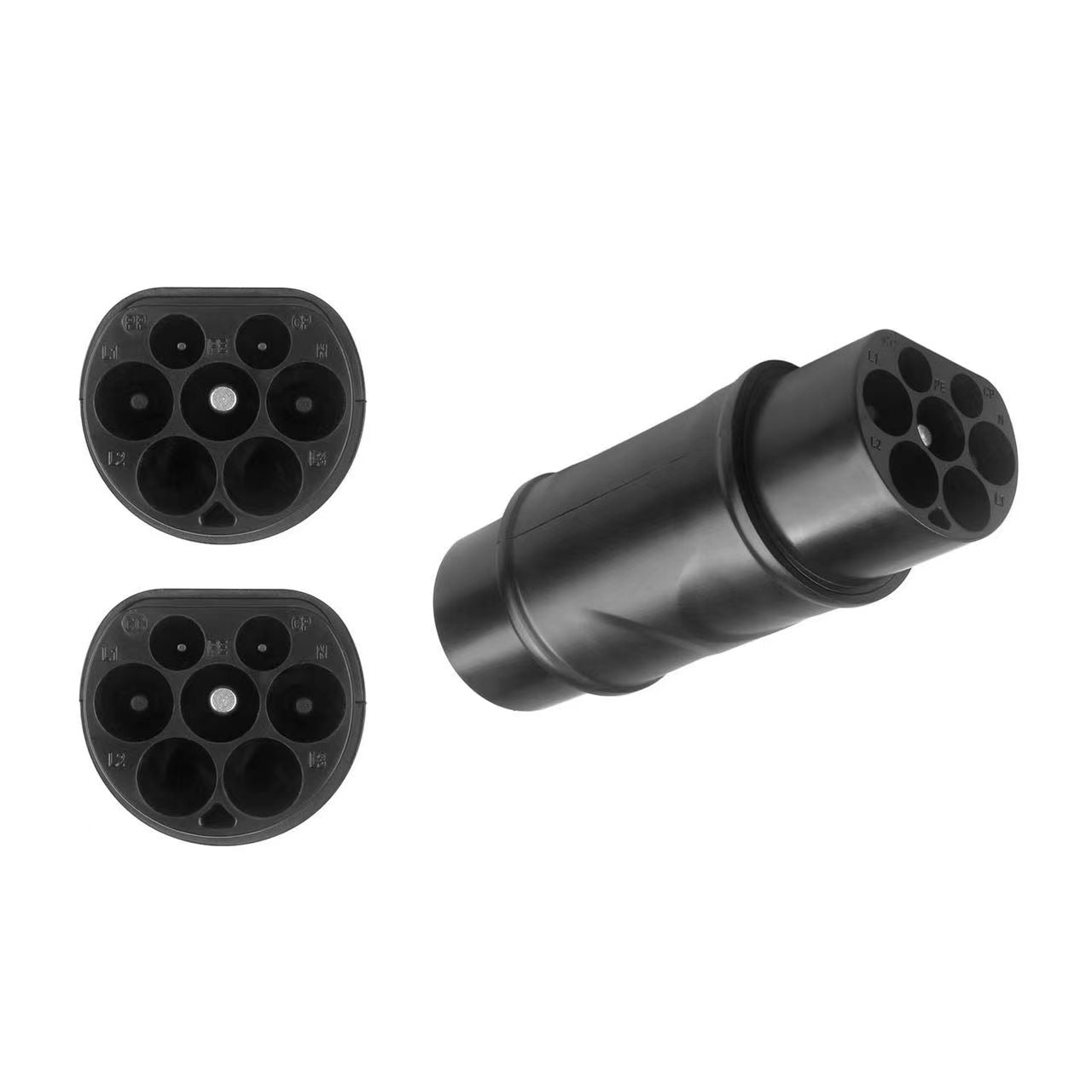 4 Type 2 to GBT Adapter AC ( ევროპულიდან ჩინურზე 🇪🇺→🇨🇳 )