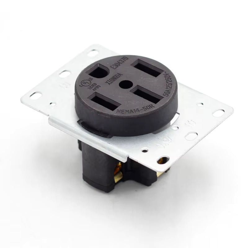 9 Nema 14-50 ( კედელში სამონტაჟო , 50 AMP )