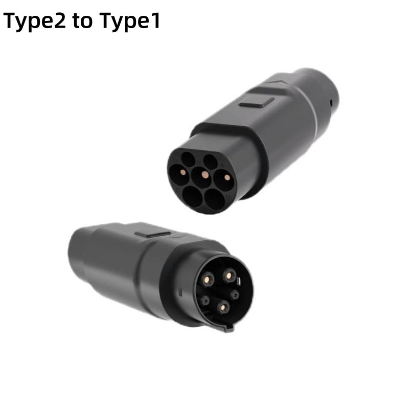 2 Type 2 To Type 1 EV adapter ( ევროპულიდან ამერიკულზე 🇪🇺→🇺🇸 )