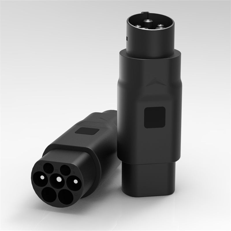 2 Type 2 To Type 1 EV adapter ( ევროპულიდან ამერიკულზე 🇪🇺→🇺🇸 )